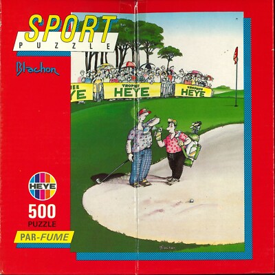 Heye PUZZLE HEYE BLACHON SPORT PUZZLE pz.500 COLLEZIONISMO PREMIAZIONE SCIATORI 