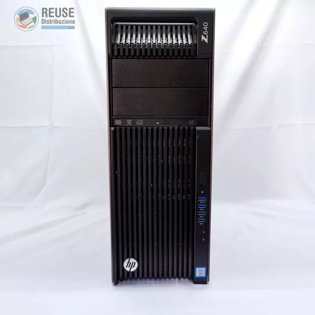 HP Z640 Workstation, 2x Xeon E5-2620 v3, 64Gb RAM, 1TB SSD, Quadro P2000, D790