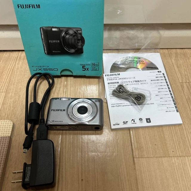 訳あり【動作確認ＯＫ】FUJIFilm　FinePix JX500 世界的に有名な FinePix 訳あり【動作確認OK】FUJIFilm JX500