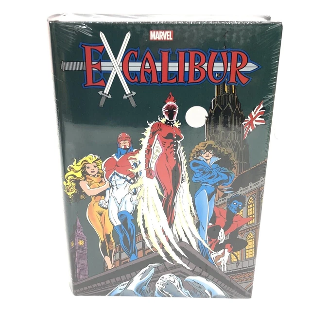 Excalibur Omnibus Vol 1 First-Issue Cover New Marvel Comics HC Hardcover Sealed