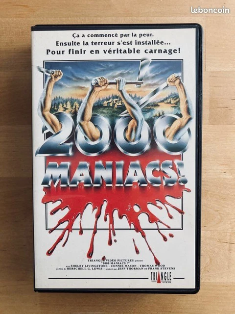 2000 MANIACS en VHS rare TRIANGLE