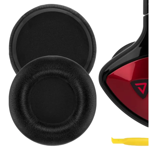 Geekria Replacement Ear Pads for Monster DNA On-Ear Headphones (Black)