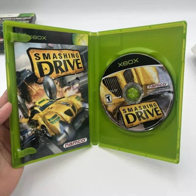 Smashing Drive (Microsoft Xbox, 2002) Complete CIB | TESTED AND WORKING