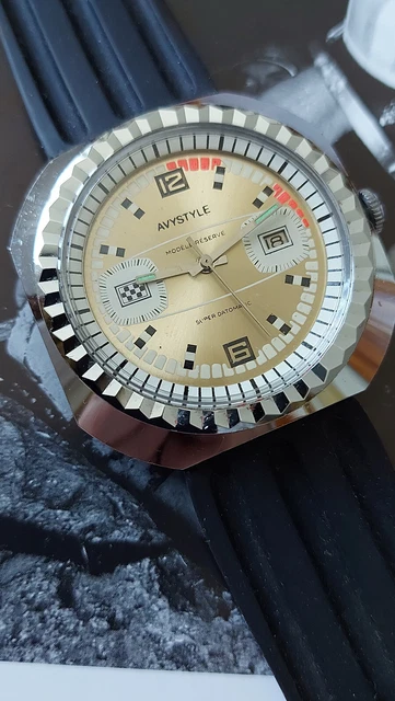 Montre Vintage MATY Automatic Digital - Années 1970 - Affichage Digital Mécanique Rare - Pour Homme - Occasion