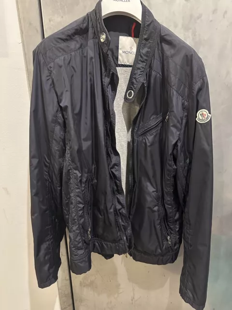 Moncler Premont Jacket Size 4 Navy