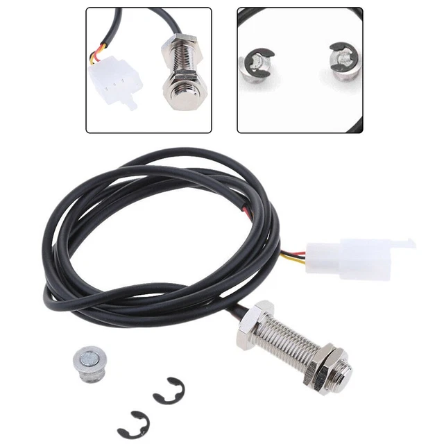 Facile da installare per cavo tachimetro moto con 2 magneti