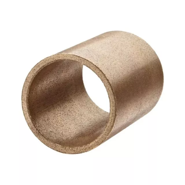 Metric Plain Oil Filled Sintered Bronze Bushes - Bore 15 to 25mm - Choose Size