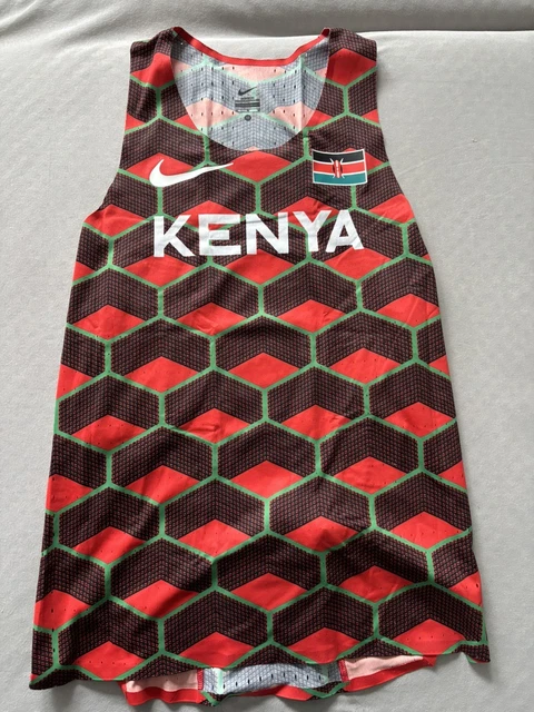 NEW NIKE ELITE Kenya Running Kit Singlet & Shorts - Size Medium