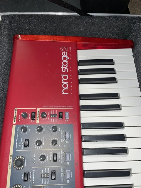 Nord Stage 2 HA88 with rolling hard case Nord Stage 2 HA88 with rolling hard case