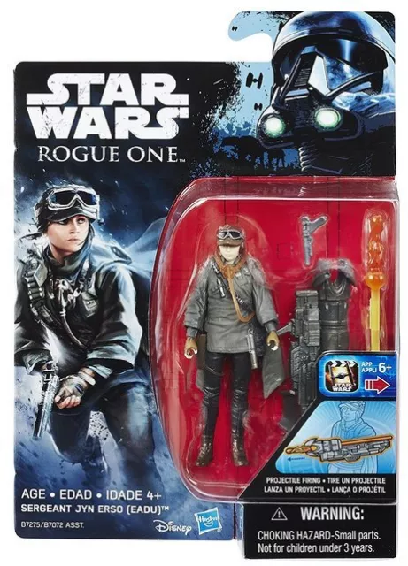 Star Wars Rogue Un Sergent Jyn Erso Hasbro Action Figurine