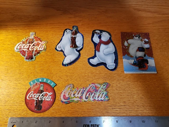 Vintage Coca Cola Stickers