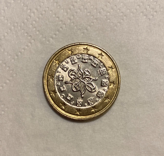 1 Euro Münze 2002 Eule Fehlprägung 1 EURO MÜNZE. 2002-Portugal (Fehlprägung!) EUR 200,00 - PicClick DE