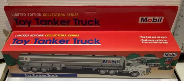1993 Mobil Toy Tanker Truck Limited Edition Collectors Series #1 MINT NIB VTG