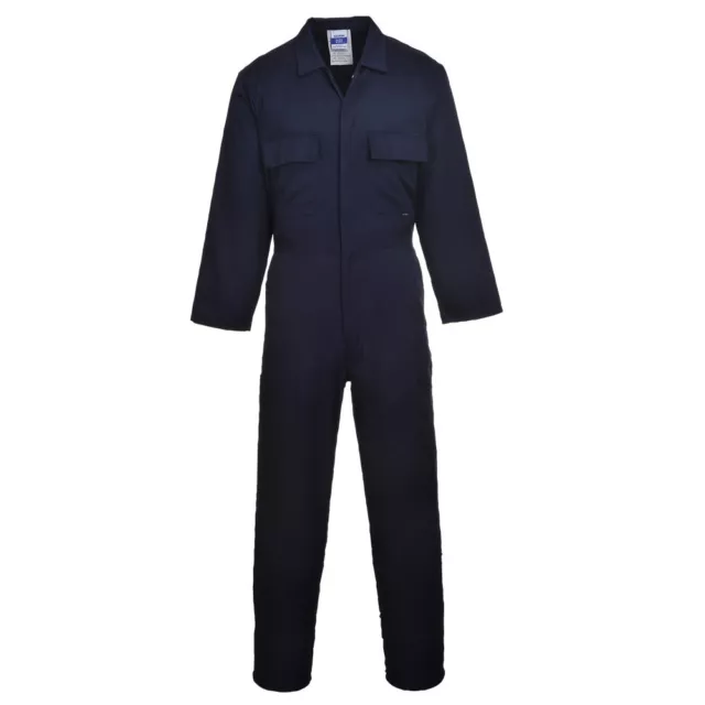 Mens Boilersuit Overall Coverall Workwear Mechanics Garage pockets Portwest S999 3