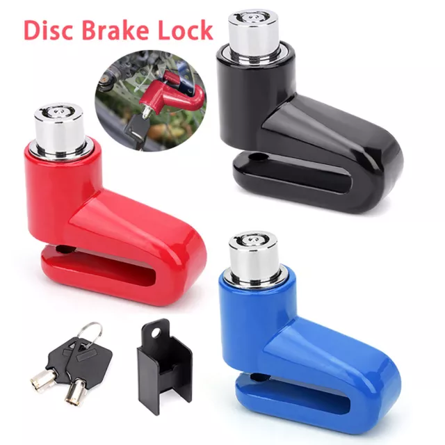 Anti Theft Disk Disc Brake Rotor Safety Lock For Scooter Bike Bicycle Motorcycle