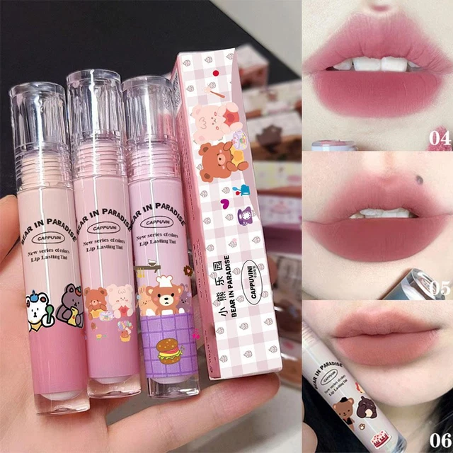 Glitter Liquid Lipstick Matte Waterproof Long Lasting Colors Beauty Lip R2S3