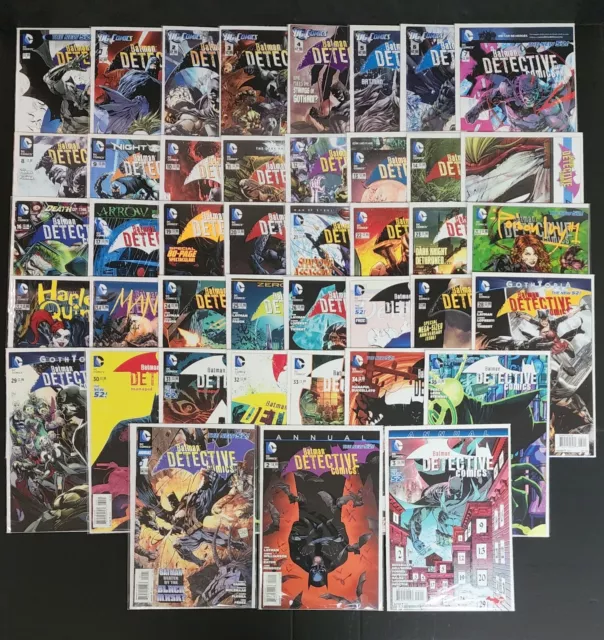 Detective Comics Vol 2 New 52 DC #0-17, 19-35 Annual 1 2 3 Lot of 42