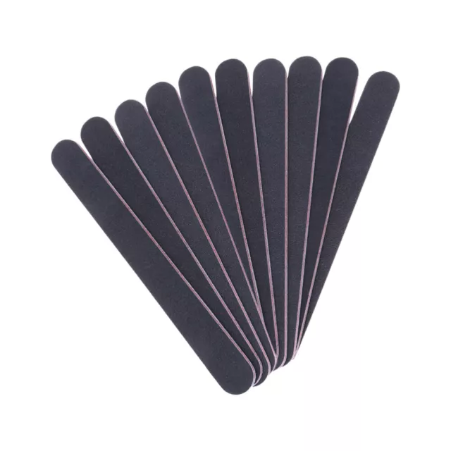 20 Pcs Nail Files with Handle for Natural Nails Fingernail Women