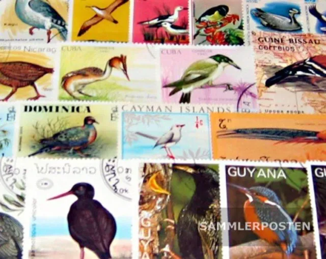 Thematics 300 different Birds stamps  Birds 300