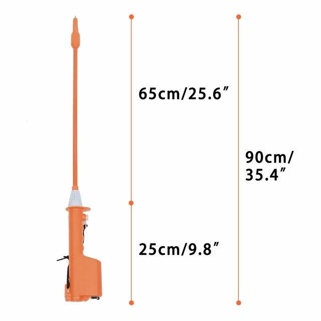 Handheld Electric Hand Prod Cattle Hot Shot Handle Long Prod For Animal Hot Shot