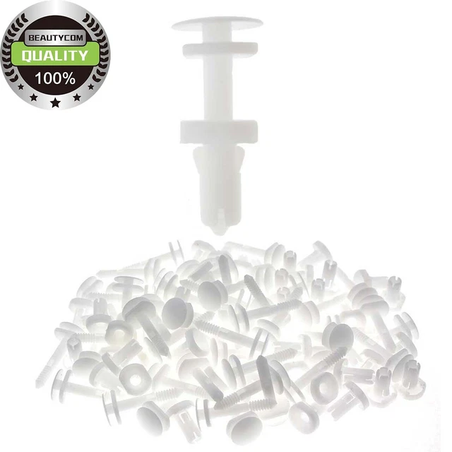 50Pc Push-Type Clips Door Trim Panel Retainer For Chevrolet Chevy Bucik GM Truck