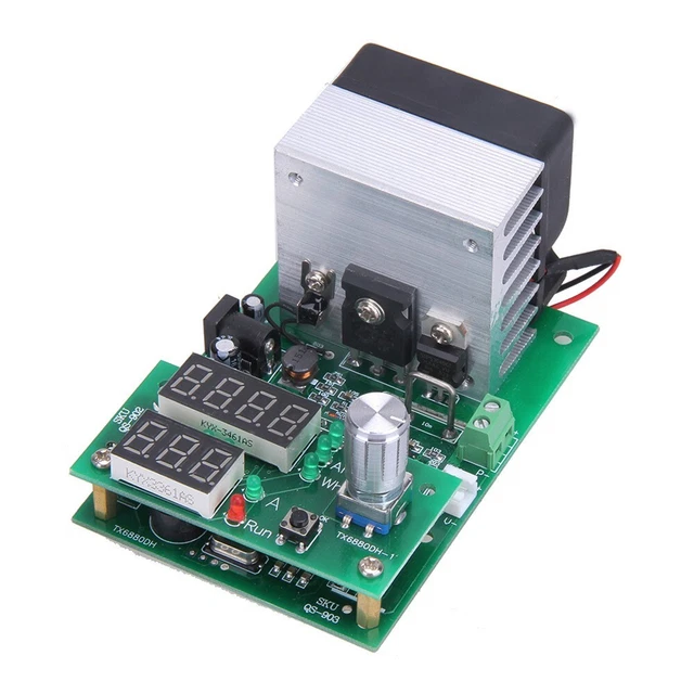 Testeur De Charge-décharge De Batterie, Multimètre Numérique, Écran Couleur Lcd, Voltmètre