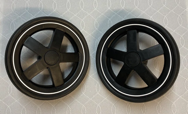 MAXI COSI ZELIA 2 Pair Of Rear Wheels Black Free U.K. P P 29.95 PicClick UK