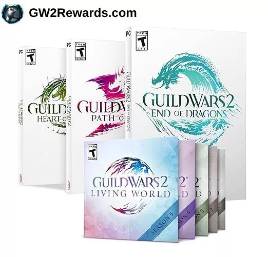 Guild Wars 2: Elder Dragon Saga - Complete Collection [Online Game Code]