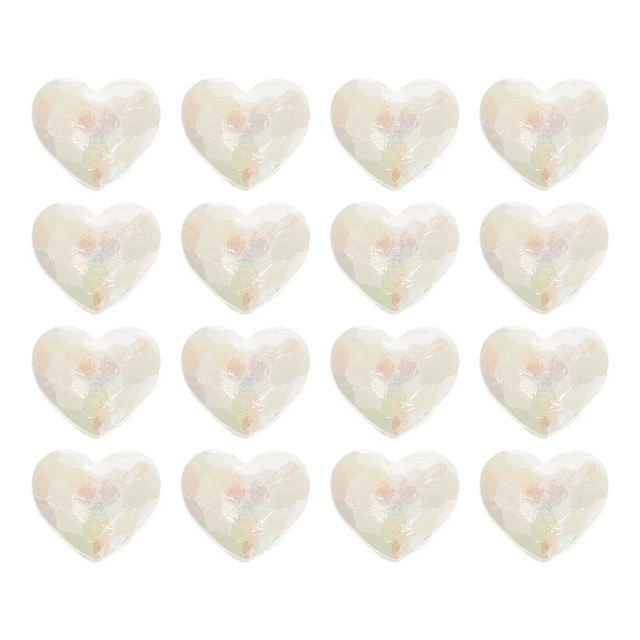 24 stücke herz spacer perlen diy hochzeit dekor schmuck machen lieferung herz