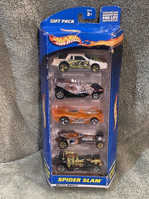 Hot Wheels Spider Slam Gift Pack 50018 HOT WHEELS SPIDER Slam Race