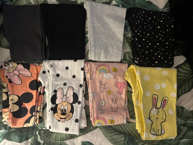 Girls Legging Bundle Age 6-7 Years