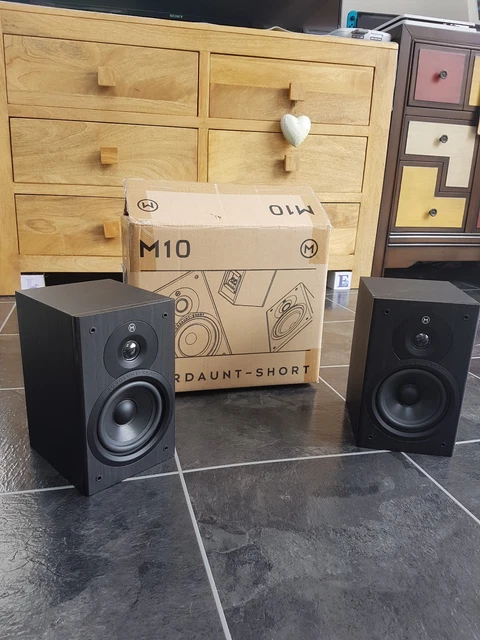 MORDAUNT SHORT M10 Speakers in great condition with box