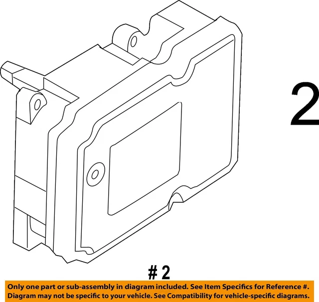 FORD OEM 11-12 Explorer Anti-lock Brakes-Control Module DB5Z2C219A $448 ...