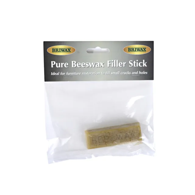 Briwax PURE BEESWAX STICK Natural bees wax filling stick woodturning furniture
