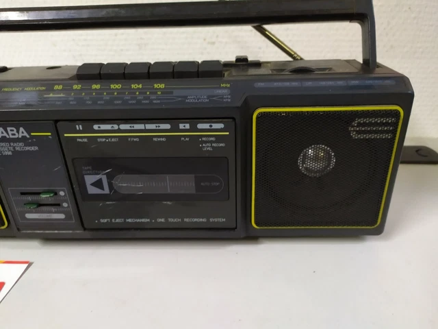 Radio Cassette SABA - RC 5998 - ancienne - fonctionne 3