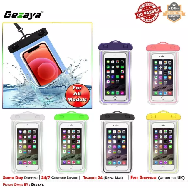Universal Pouch Water Proof Case Cover Underwater Phone Dry Bag For all Mobile