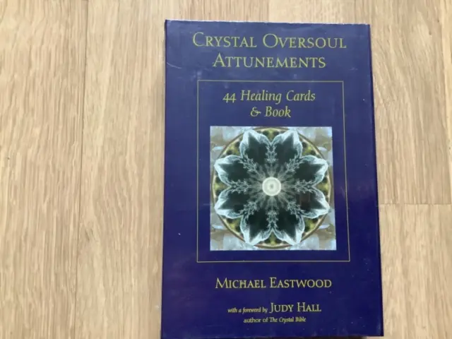 Crystal Oversoul Attunements 44 Healing Cards & Book Michael Eastwood SEALED