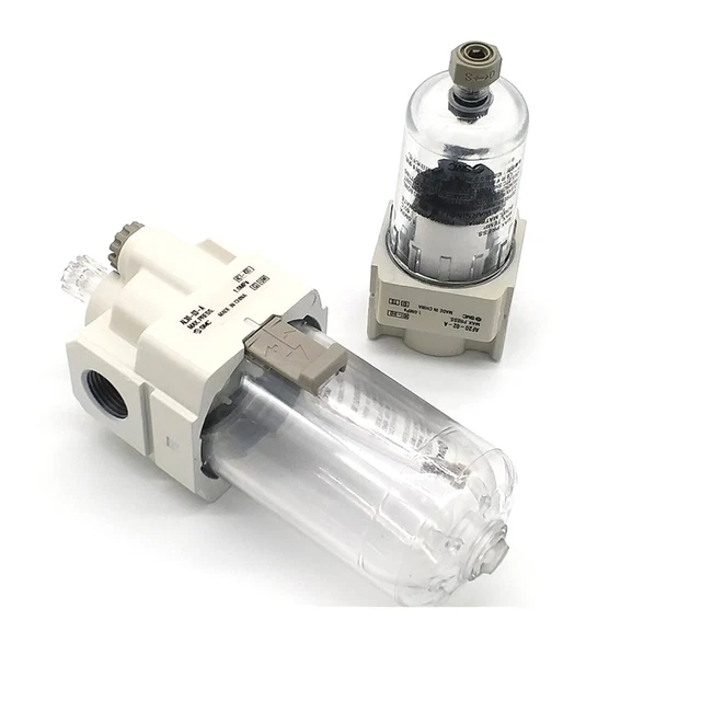 SMC AL40-04-A Lubricator, Polycarbonate Bowl, Without Drain Cock