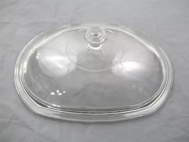 Replacement Oval Glass Lid for Rival SCVP609-KLS Crock Pot & Slow
