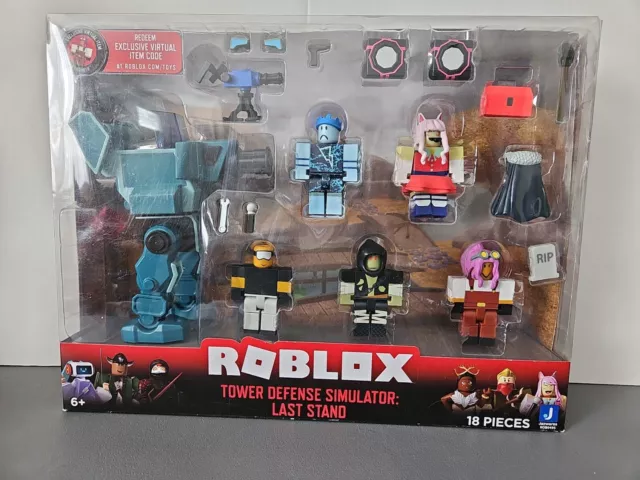 NEW Roblox Action Collection TOWER DEFENSE SIMULATOR LAST STAND Playset  Virtual