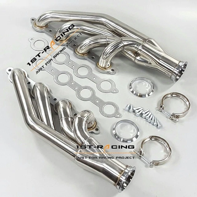 Stainless Turbo Manifold Exhaust Headers for Chevrolet LS1 5.7L Small Block V8