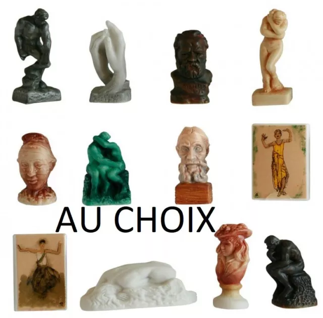 2015 PRIME AUGUSTE RODIN FEVE PORCELAINE 3D modèle au choix