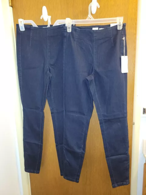 Lot Womens Size 2 R SKINNY JEANS A NEW DAY BRAND NEW WITH TAGS HIGH RISE stretch
