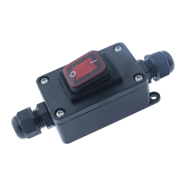Switch Push Button 30A/220V AC Box Mods DIY Electronic Gear Horn Buttons Machine