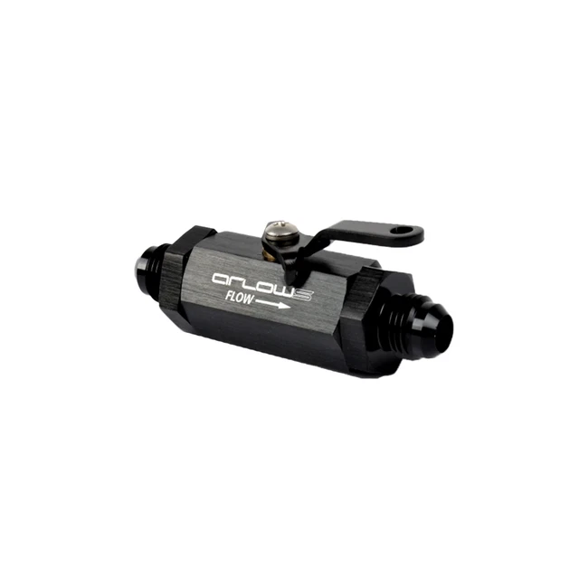 Arlows Alu Absperrhahn Dash 6 ( 9/16 - 18 UNF ) Absperrventil