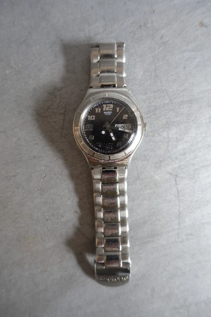 Montre Femme Vintage à Quartz - Cadran 41 Mm Or Rose, Bracelet Blanc, Pile Neuve, Fonctionne
