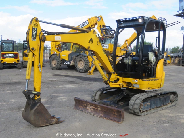 2006 JCB 8032ZTS Mini Excavator Backhoe Diesel Bucket Blade