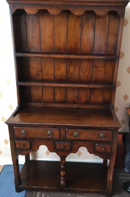 antique oak welsh dresser