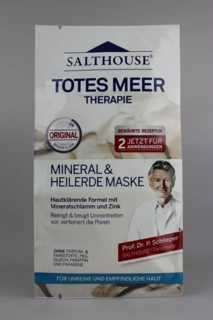 Salthouse Totes Meer Therapie Mineral& Heilerde Maske 20 X 7ml