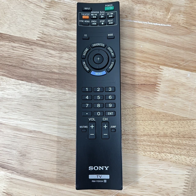 Genuine Sony TV RM-YD034  RM-YD035 RM-YD040 RM-YD059 RM-YD046 TESTED CLEANED
